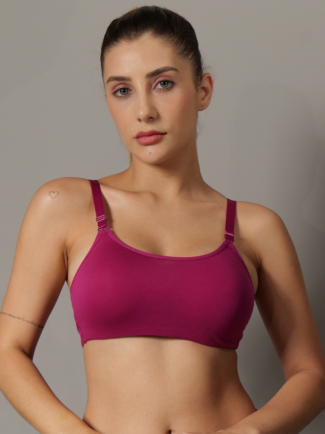 BODYSIZE Full Coverage Lightly Padded Everyday Bra With All Day Comfort