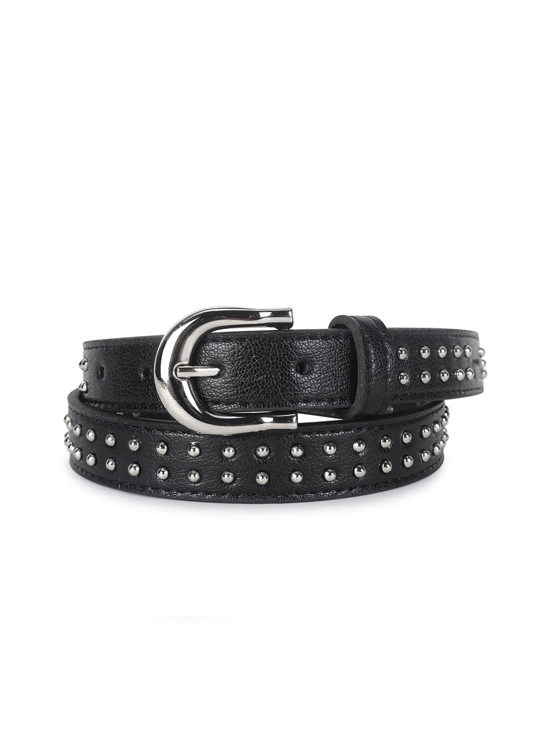 Punnu Women Embellished Vegan Leather Studded Belt