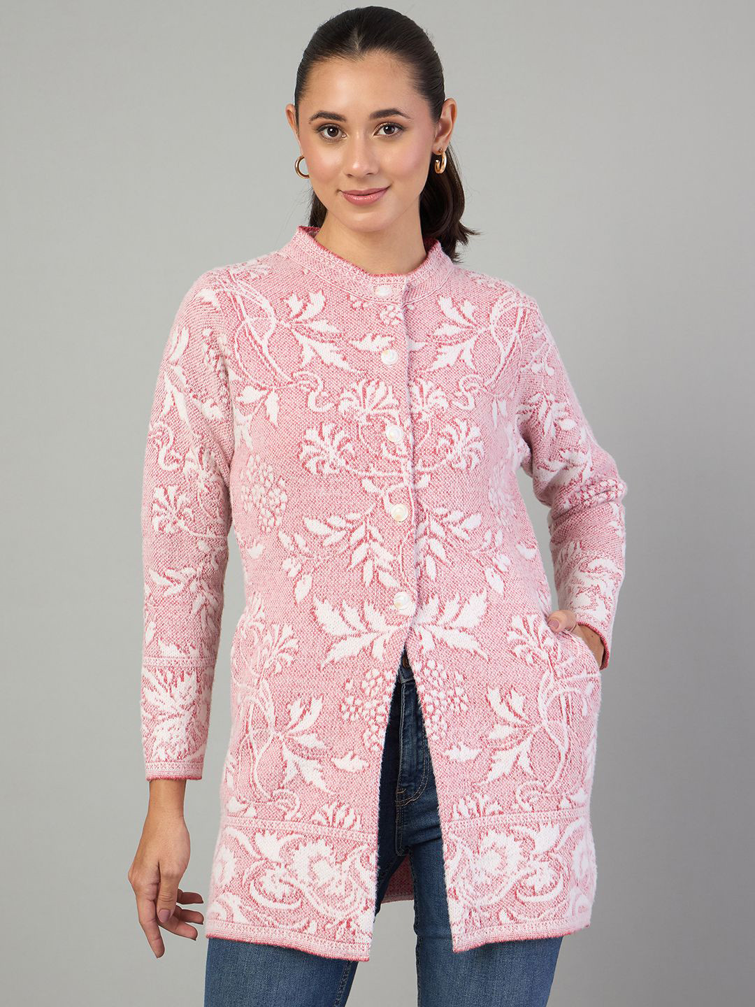 Duke Women Floral Cardigan
