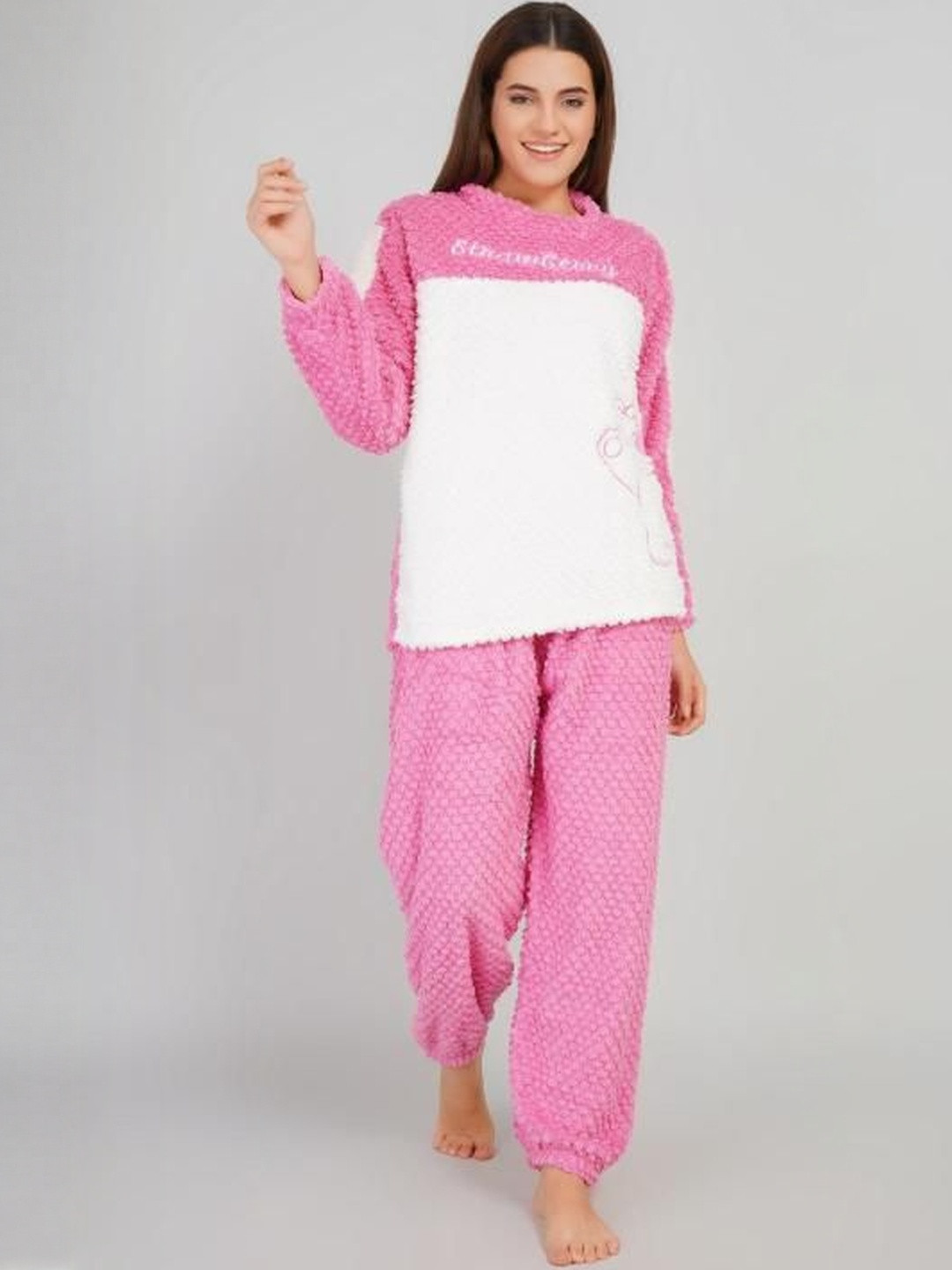 Stem Rope Women Colourblocked Nightsuit