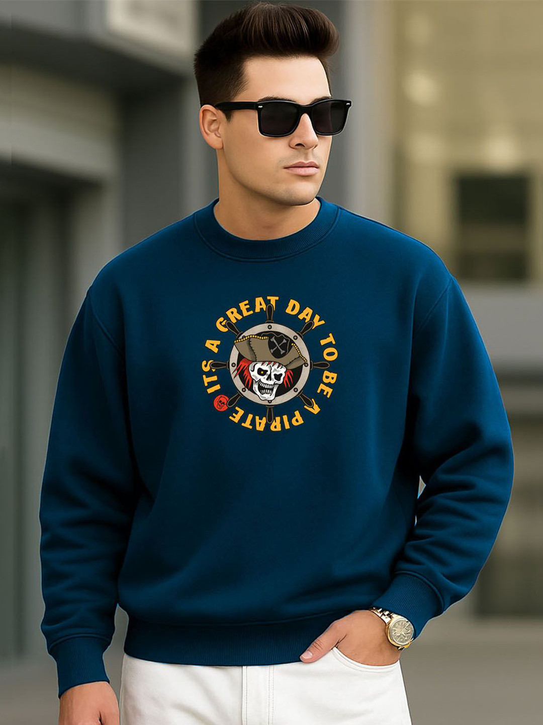 SZN Men Printed Sweatshirt