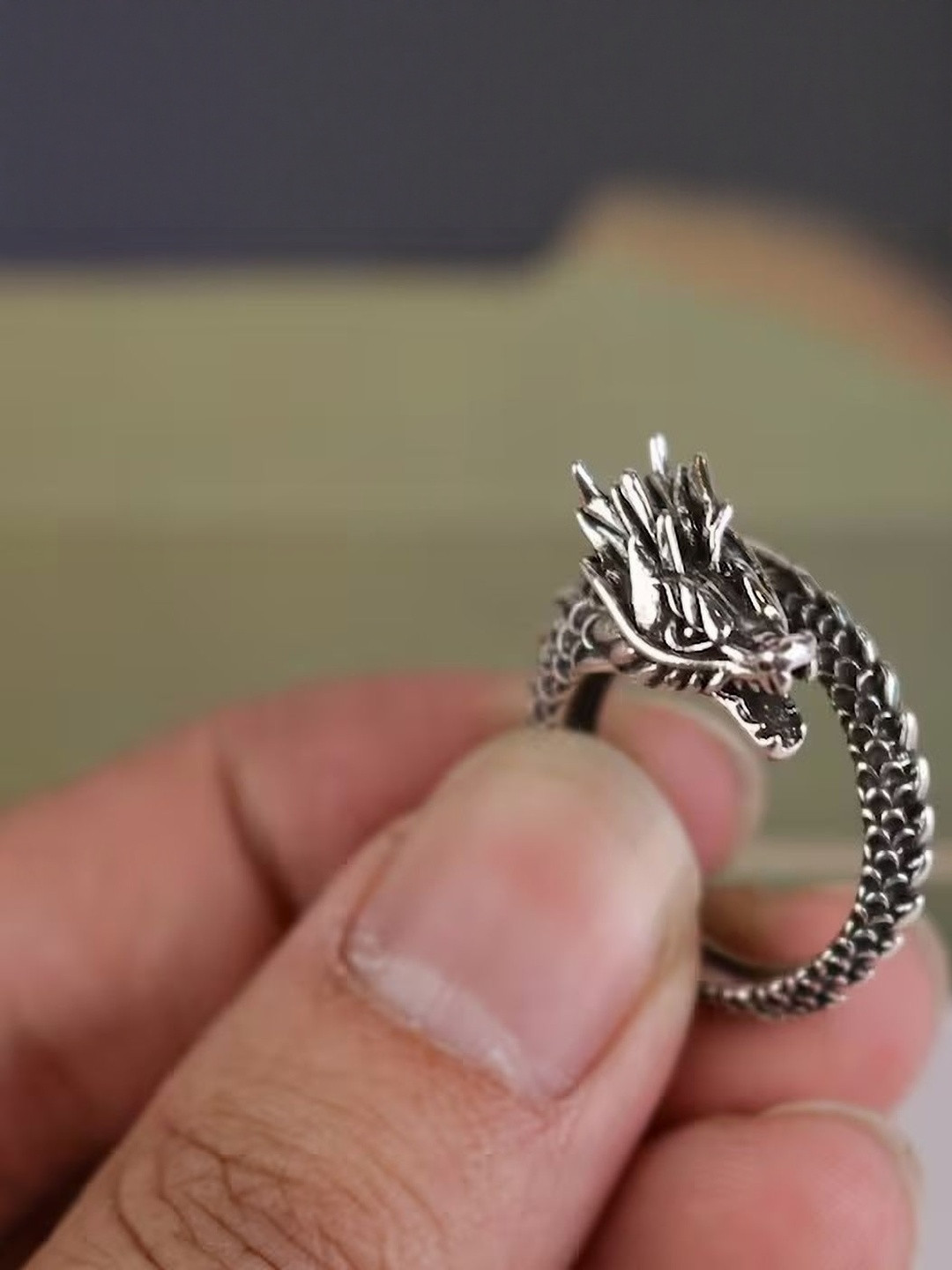 Teeragaj Dragon Designed Ring