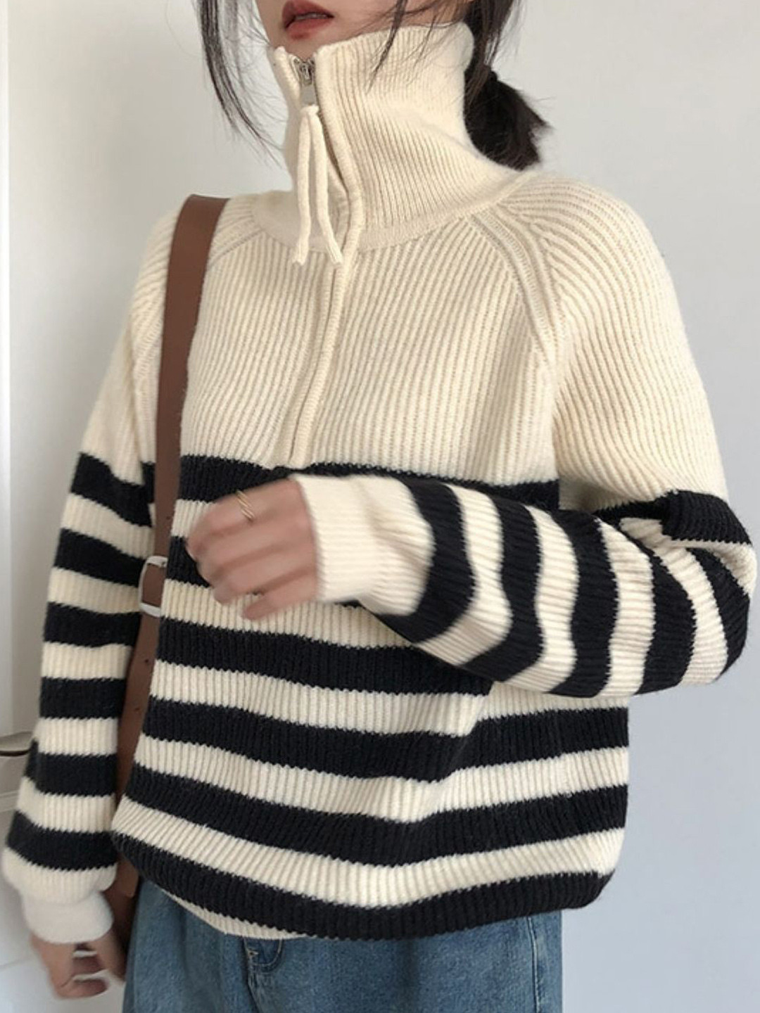 StyleCast Women Striped Pullover
