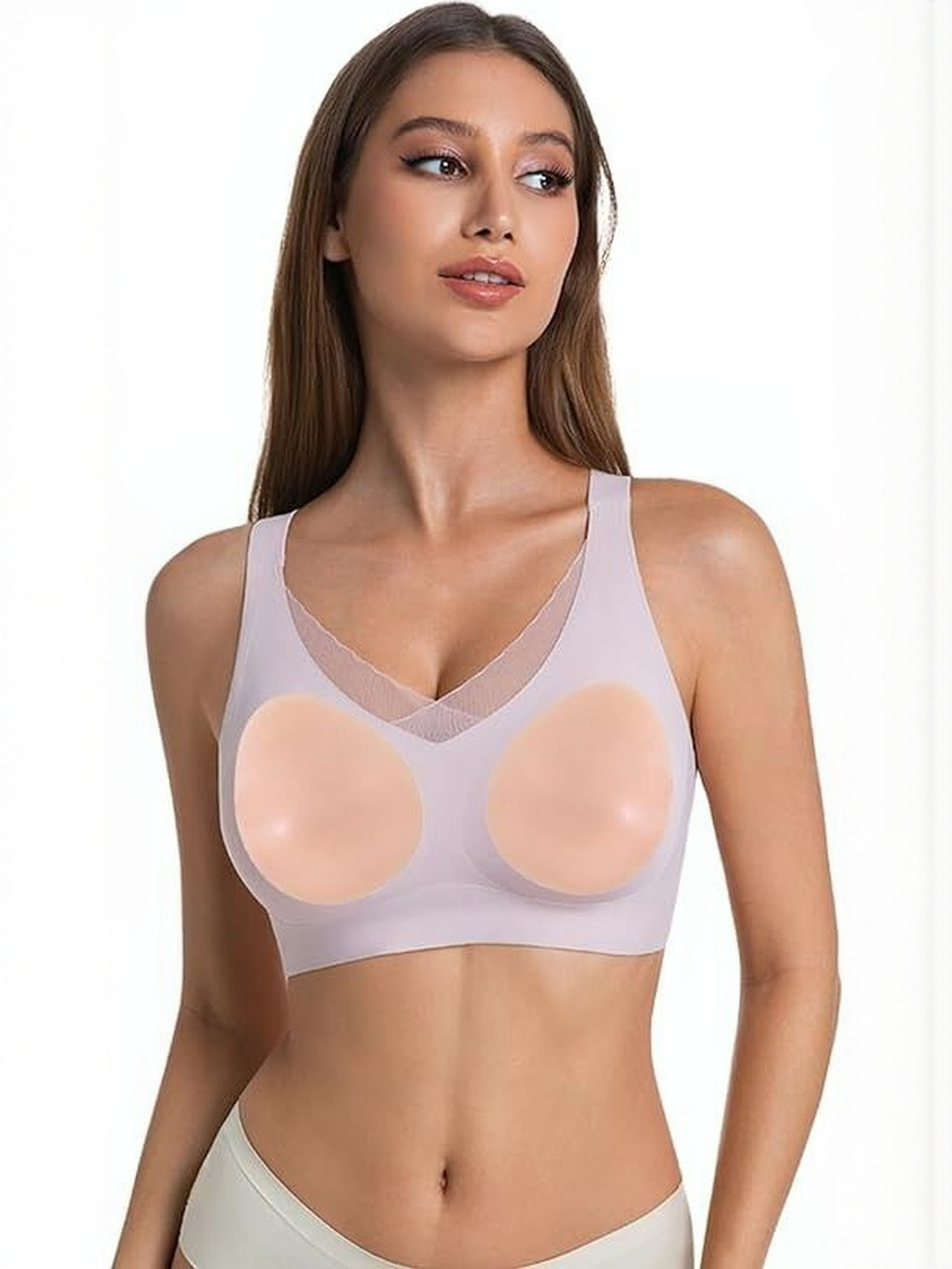 Eleg & Stilance Women Breast Enhancement Wireless Mastectomy Innerwear