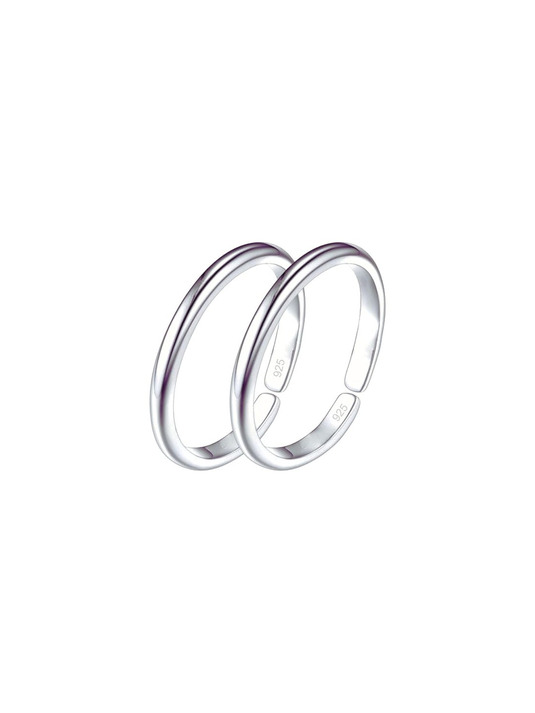 Darshraj Sterling Silver Toe Rings
