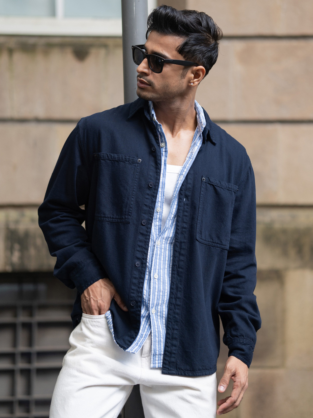 Powerlook Long Sleeves Cotton Shirt