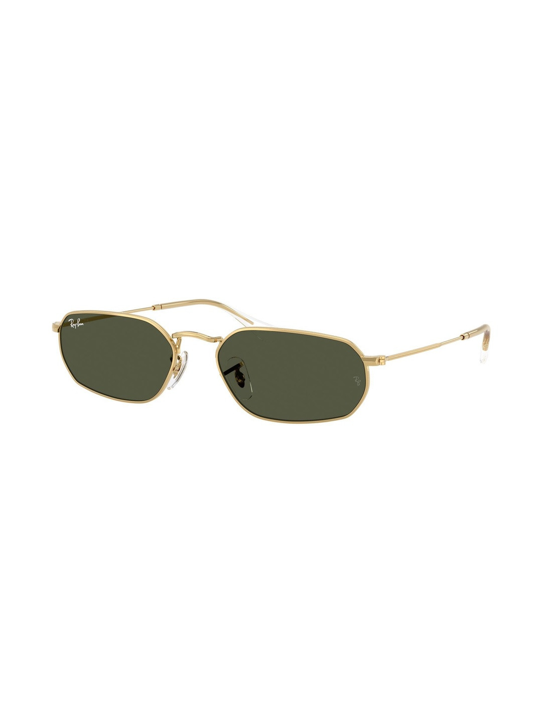 Ray-Ban Unisex Rectangle Irregular Sunglasses with UV Protected Lens
