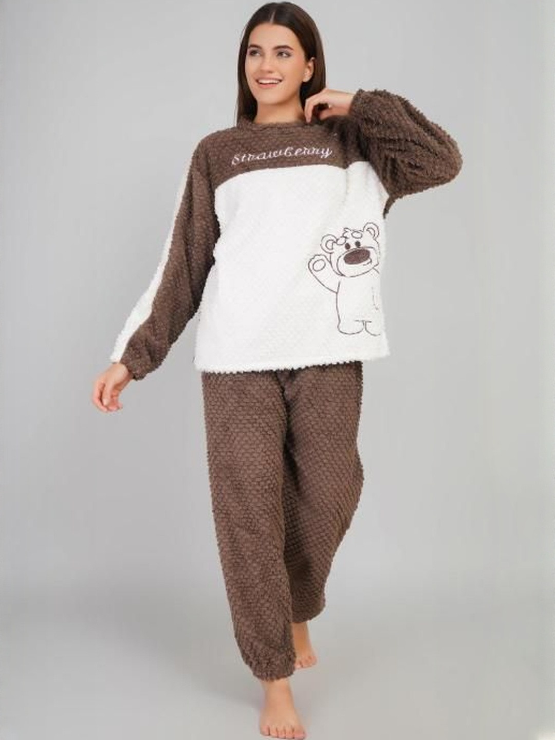 Stem Rope Women Colourblocked Nightsuit