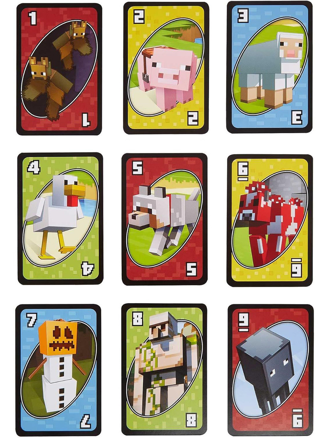 SALPITOYS Kids UNO Minecraft Cards Activity Toys and Games