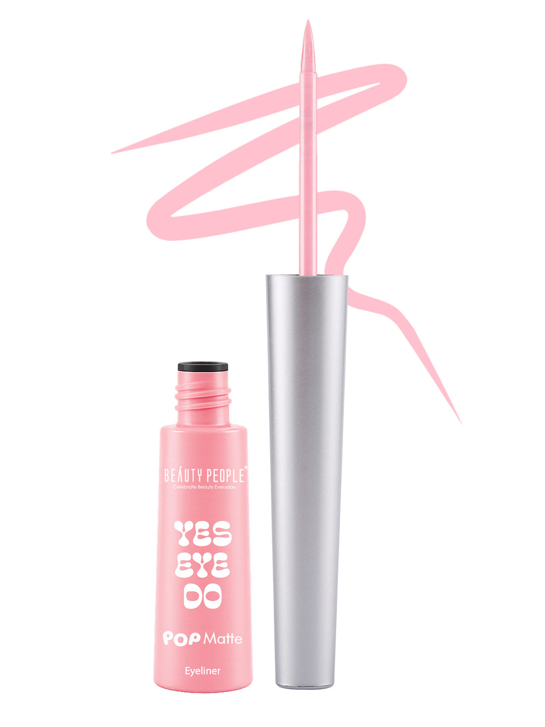 Beauty People Yes Eye Do Waterproof Eyeliner- 8 ml- Pink