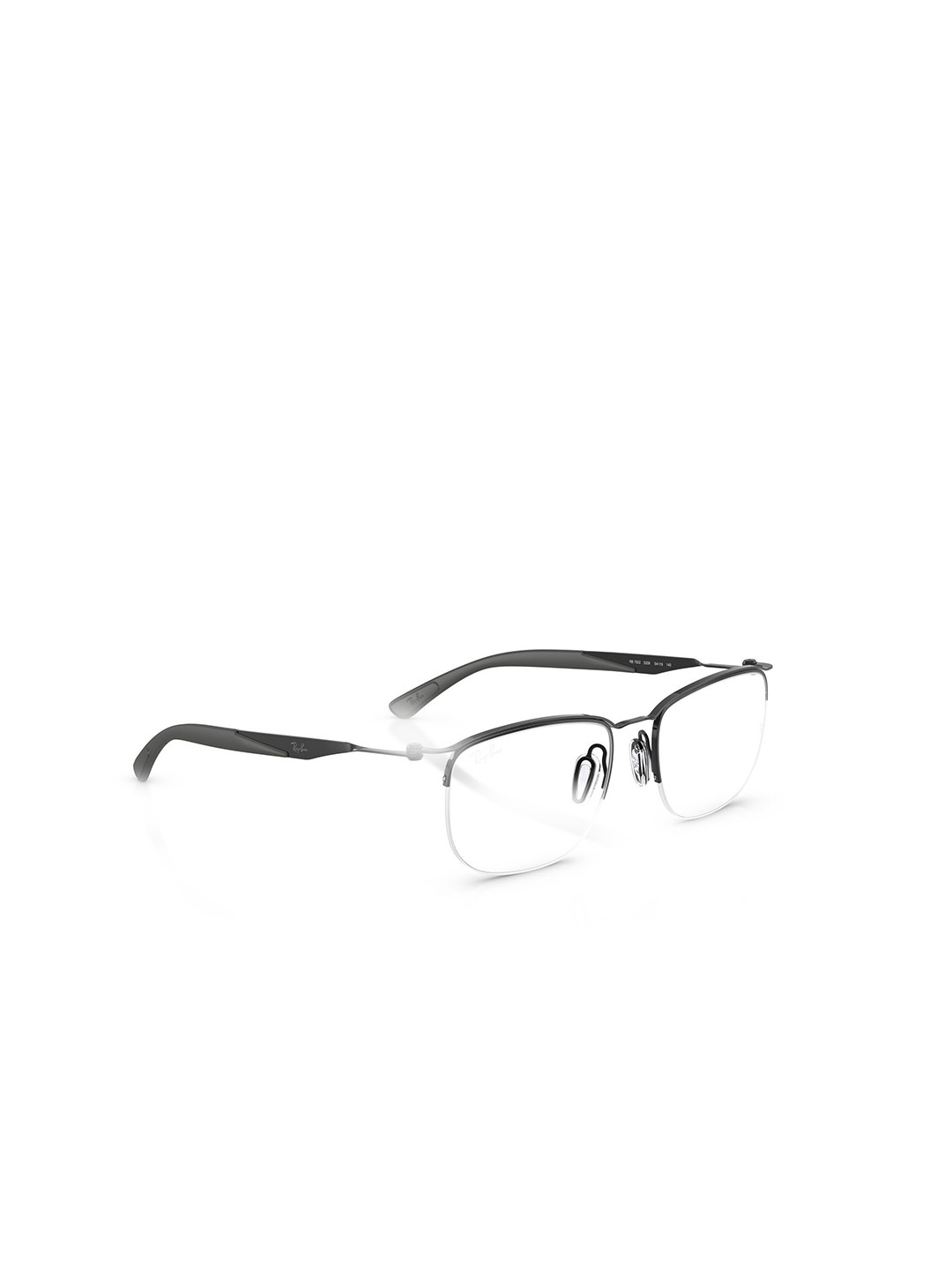 Ray-Ban Unisex Half Rim Square Frame With Soft Pouch