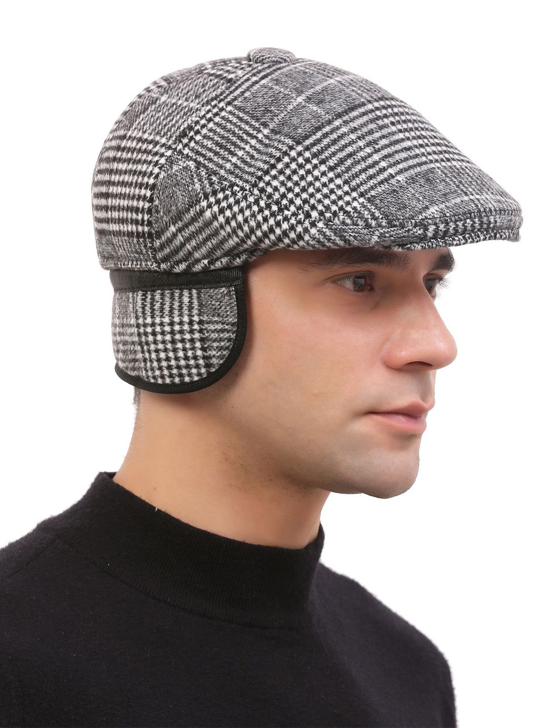 Moda Rapido Men Printed Woollen Golf Cap