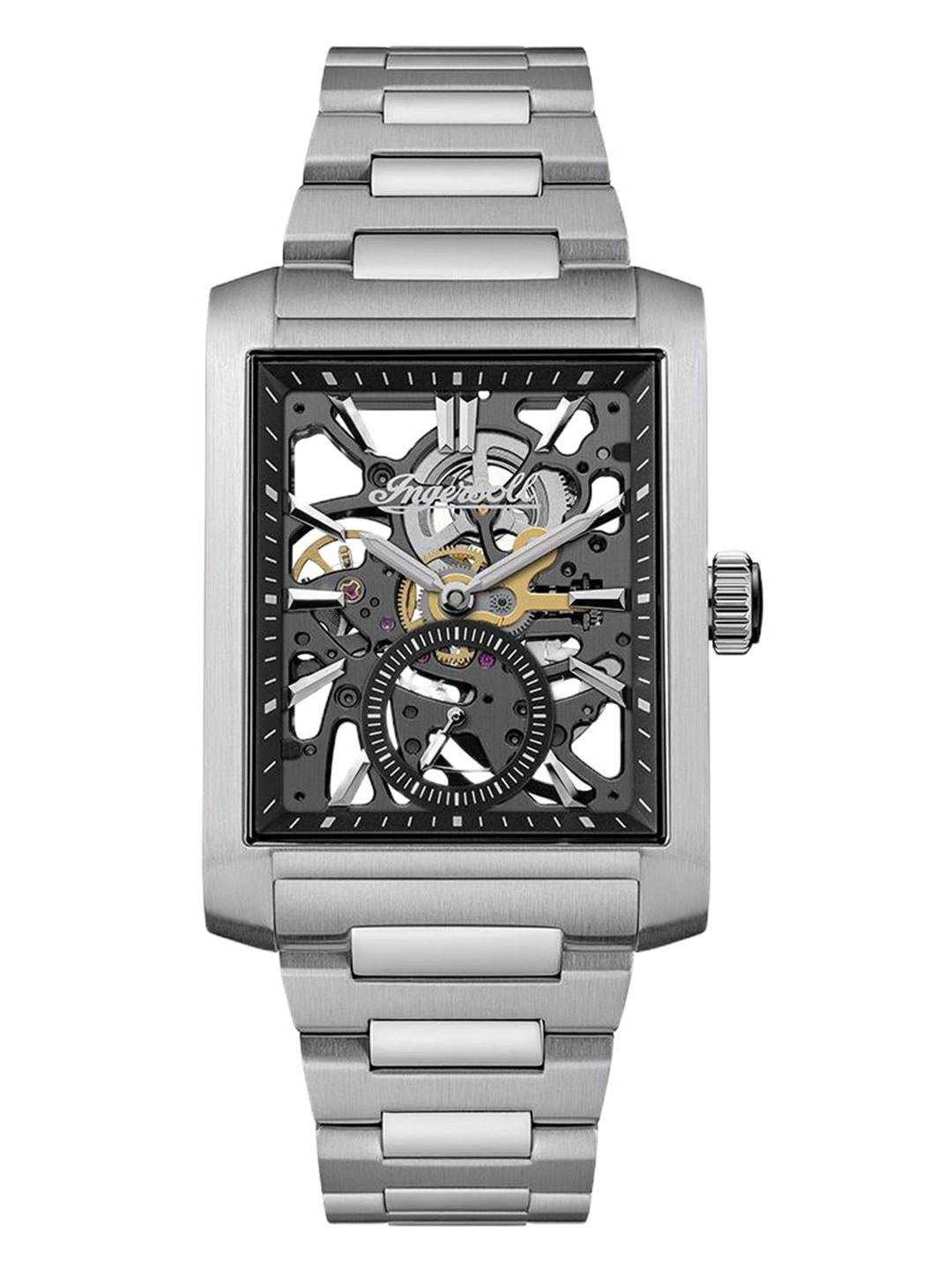 Ingersoll The Spur Men Dial & Stainless Steel Bracelet Style Straps Analogue Watch I17001