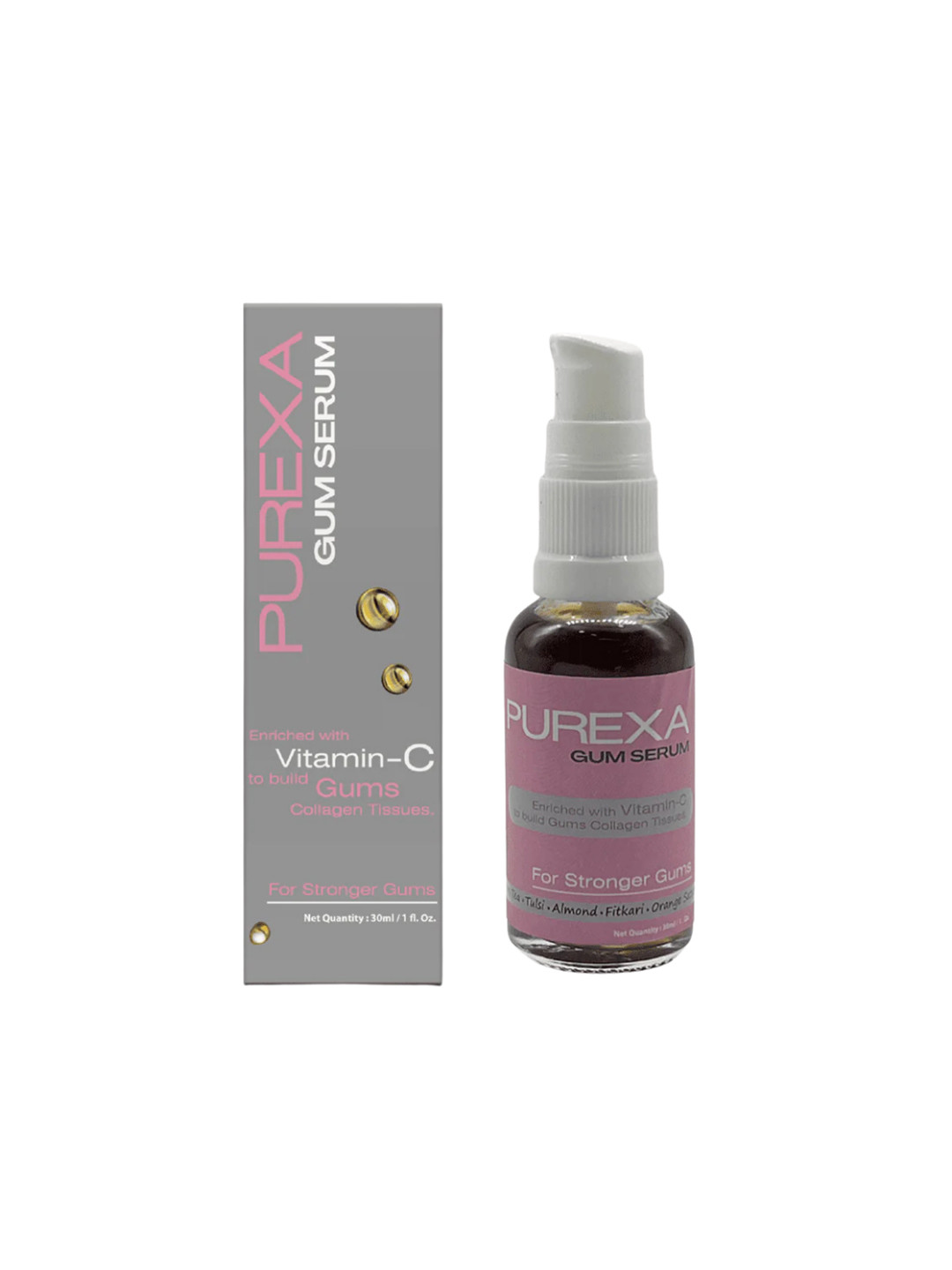Purexa Set Of 2 Gum Serum Enriched With Vitamin C - 30 ml Each