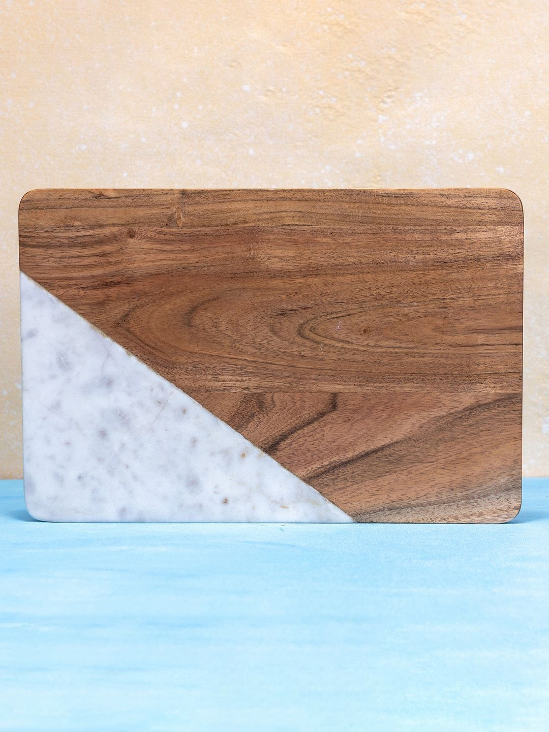 Ireka Homes Stonewood Brown Wooden Chopping Board
