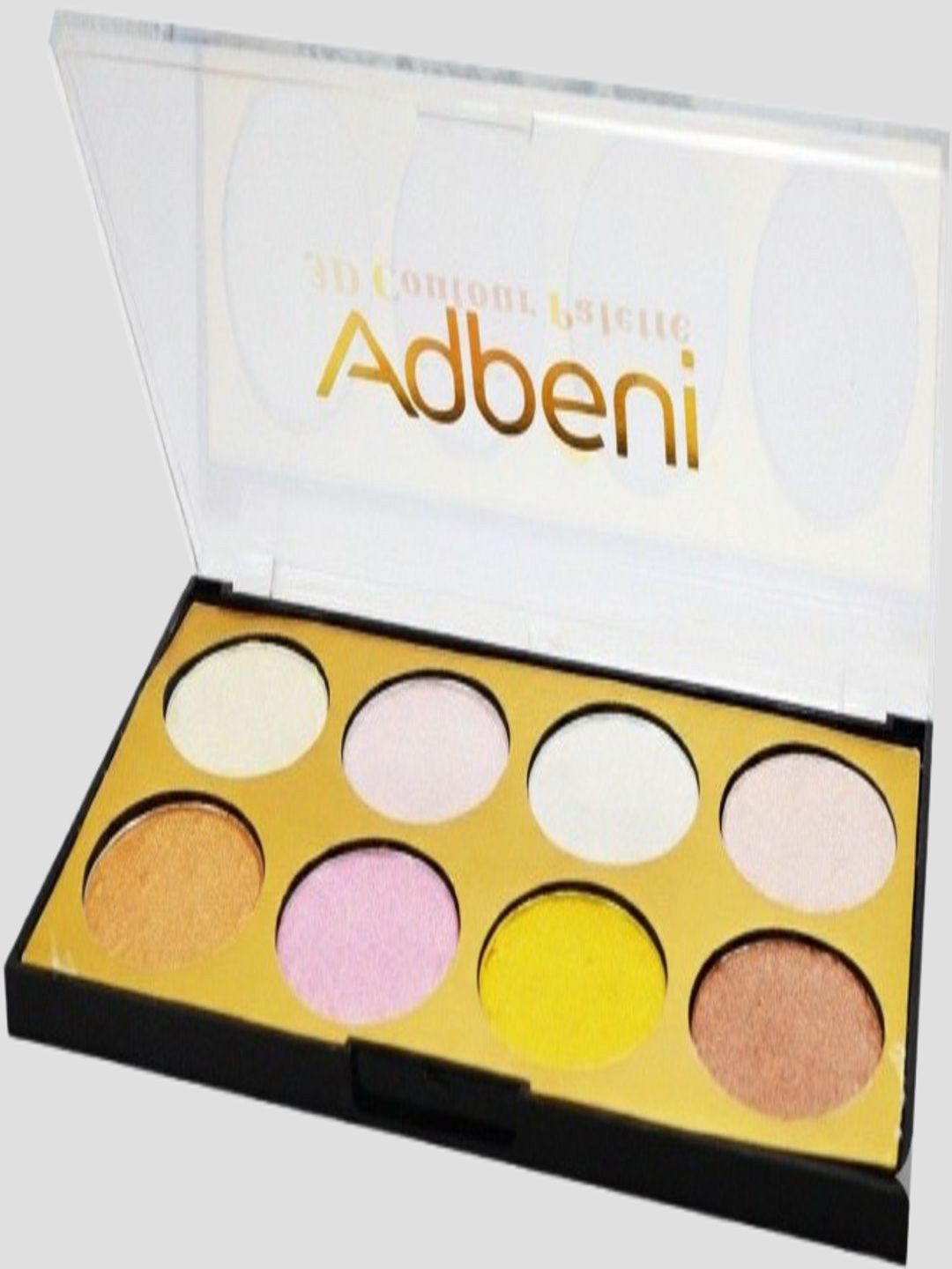Adbeni 8-Color Highlighter & Contour Palette - 28 g