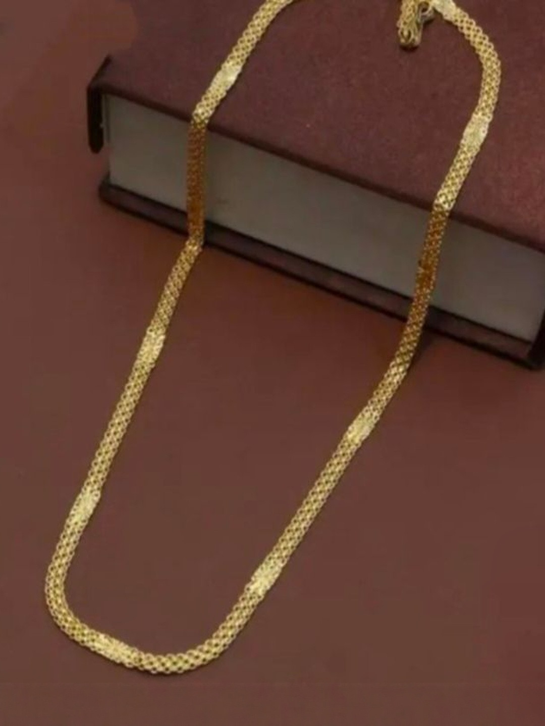Kunjus Gold-Plated S-Hook Closure Minimal Chain