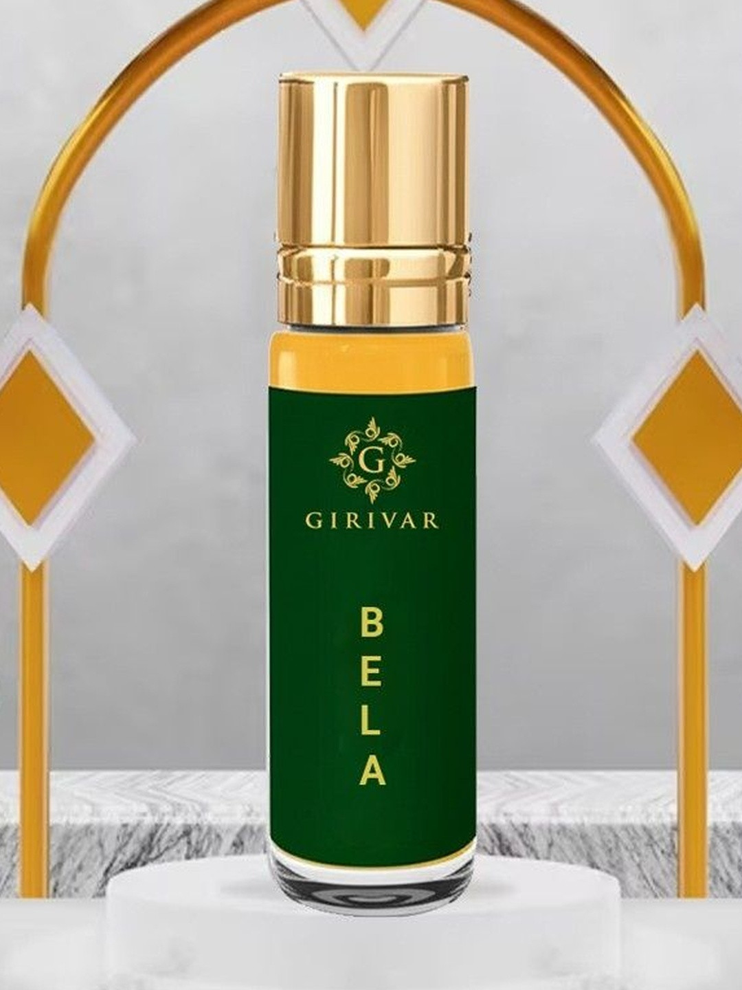 Girivar Set Of 2 Bela & Sandal Alcohol Free Attar - 6 ml Each