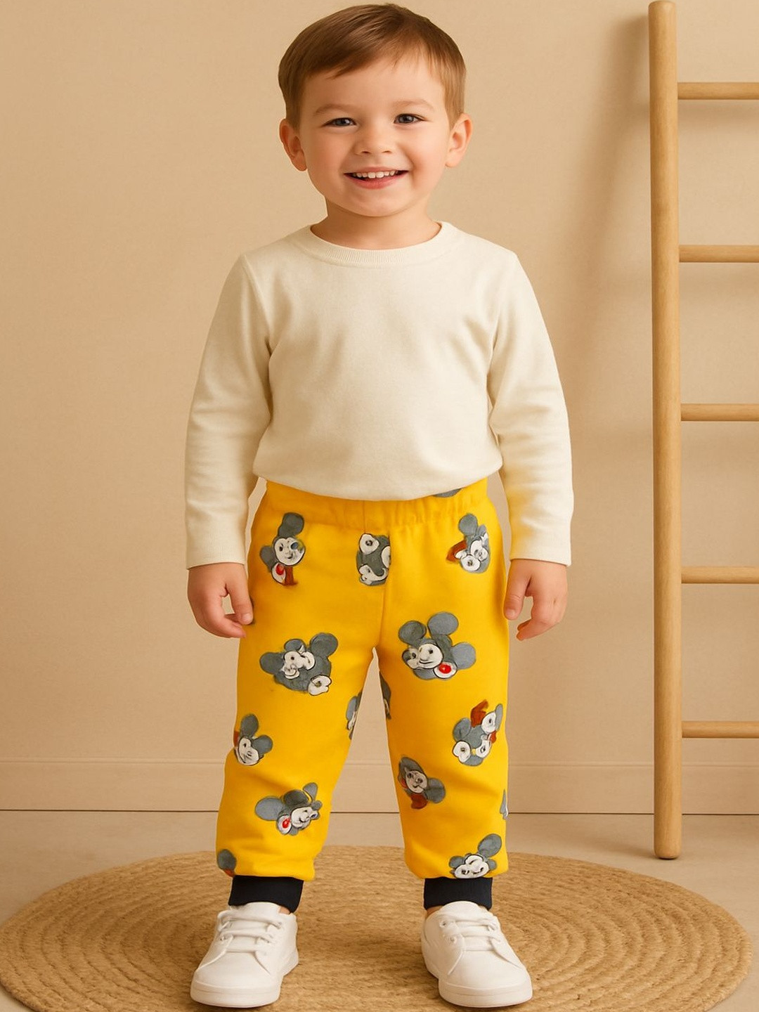 CORTICA Boys Pack Of 3 Printed Therma-Fit Track Pants