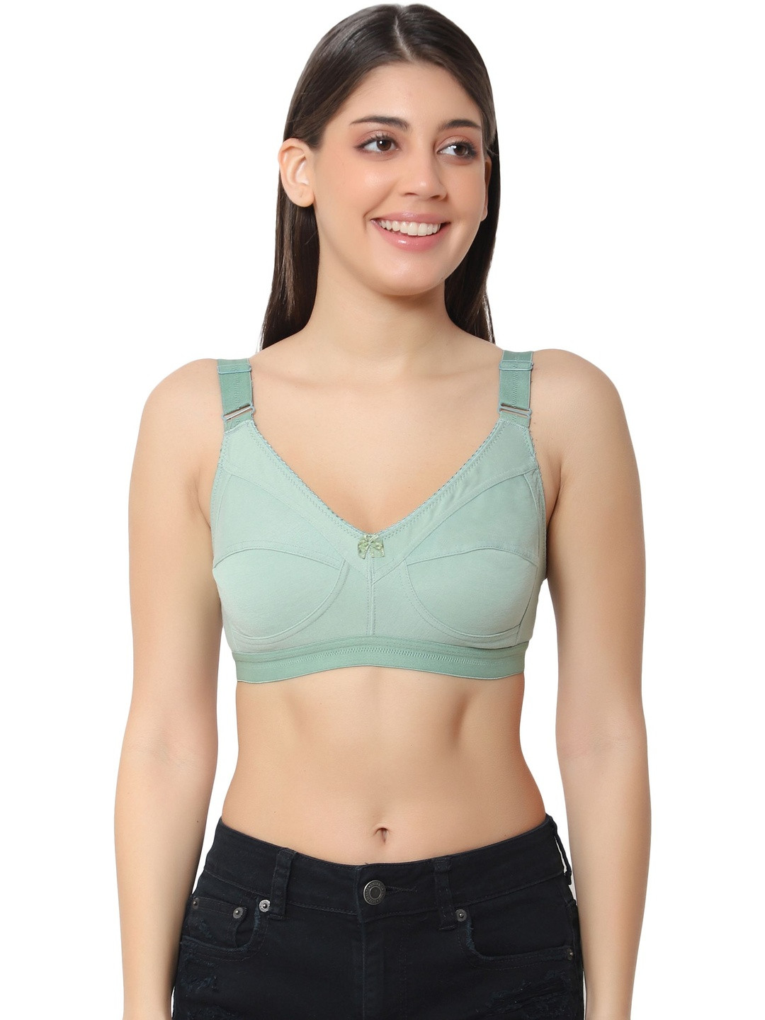 Wonkey Women Full Coverage Underwired Seamless Tshirt Bra