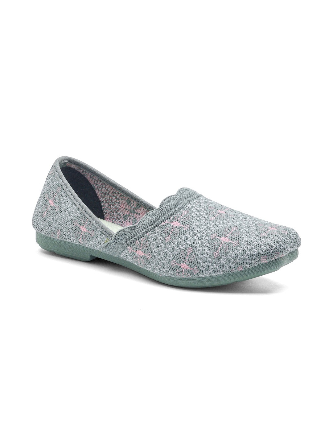 ASIAN Women Textured Mesh Everyday Slip-On Sneakers
