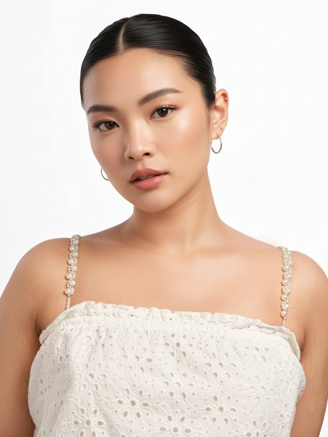 FIMBUL Women Detachable Pearl Slim Detachable Bra Straps and Extenders