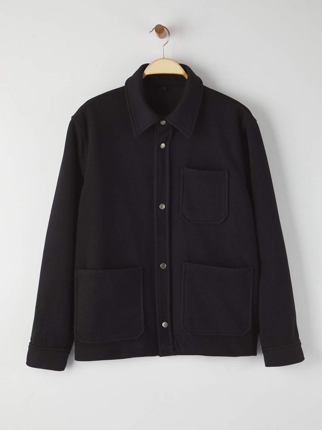 Trendyol Men Solid Relaxed Fit Shacket