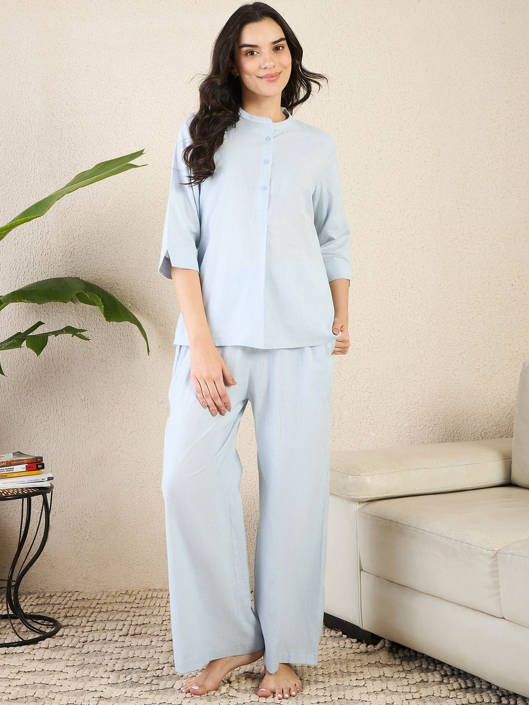 July Women Pure Cotton Night suit