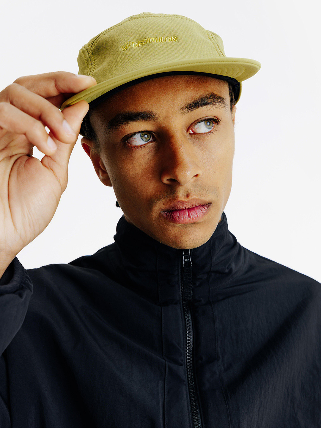 Decathlon Men 5 Panel Cap With Flat Visor