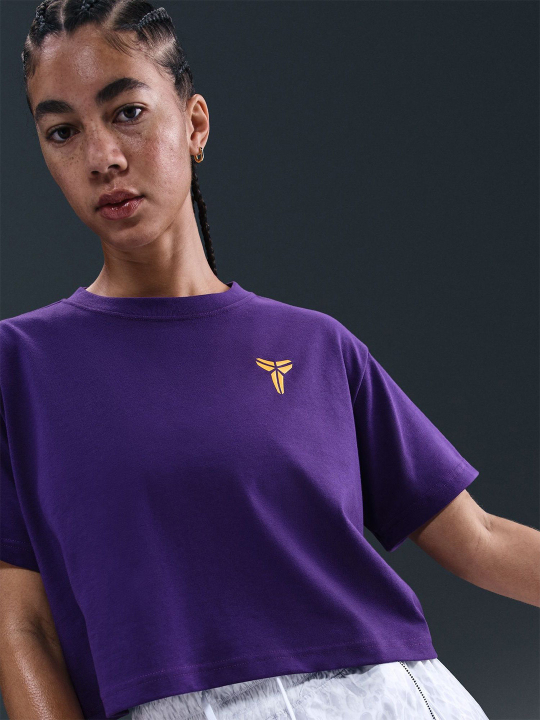 Nike Kobe Women Dri-FIT Cropped Basketball T-Shirt