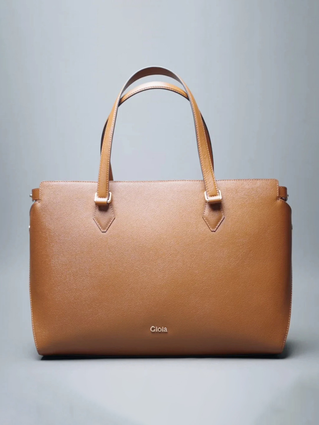 GIOIA Valeria Grande Women Textured Leather Shopper Tote Handbags