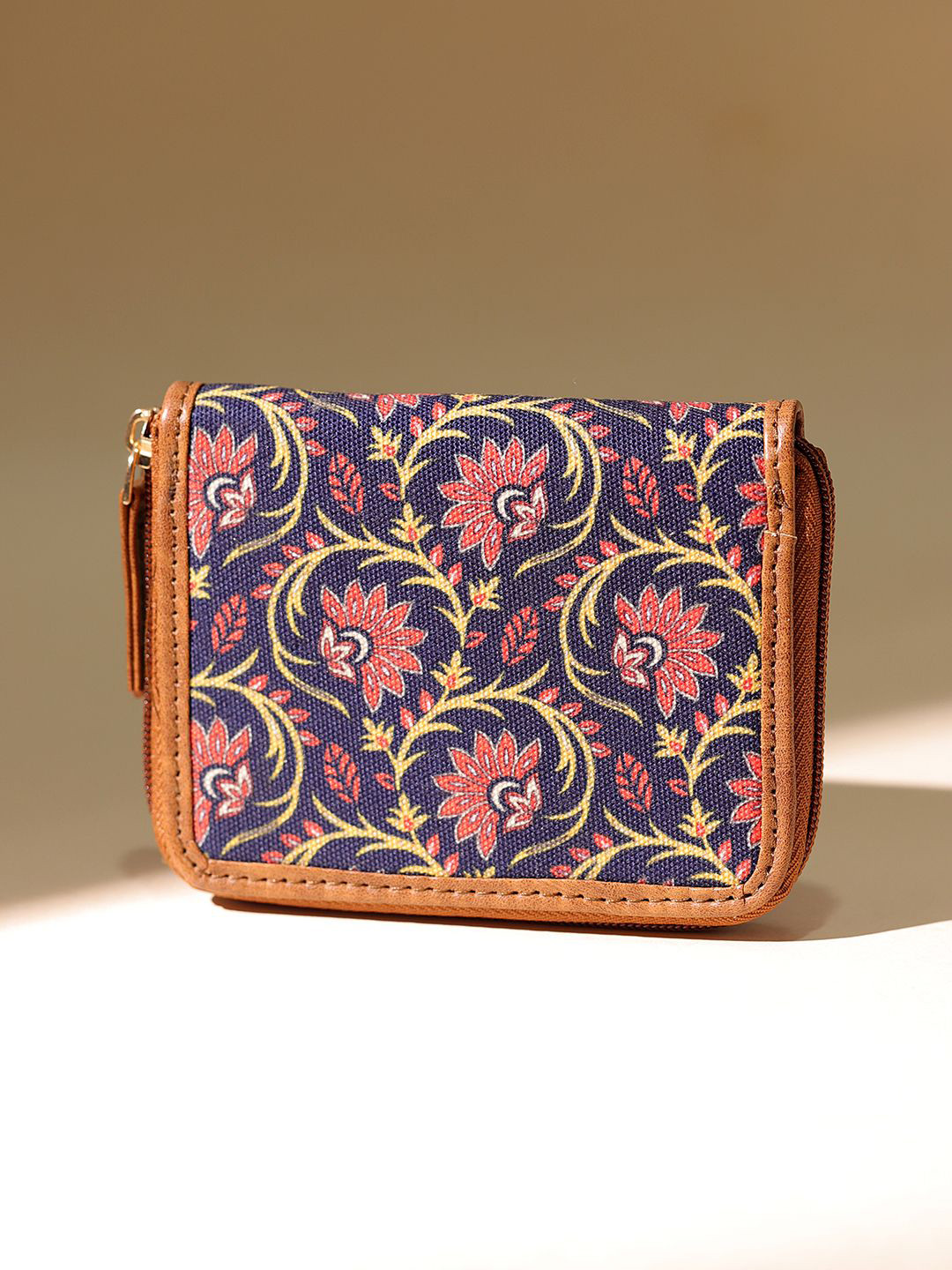 Voylla Women Floral Charm Printed Wallet Clutch Bag
