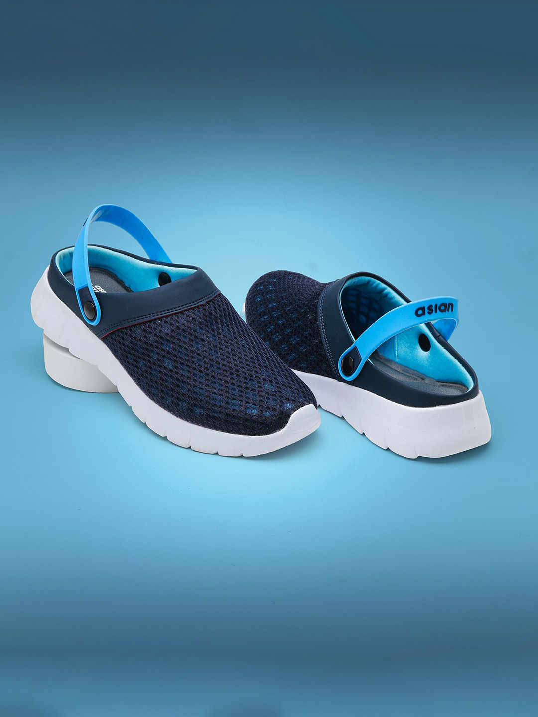 ASIAN Men Solid Fabric Clogs