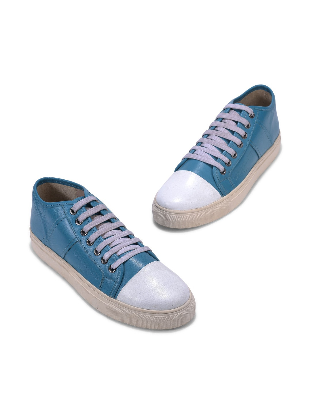 Woodland Women Leather Lace-Ups Sneakers