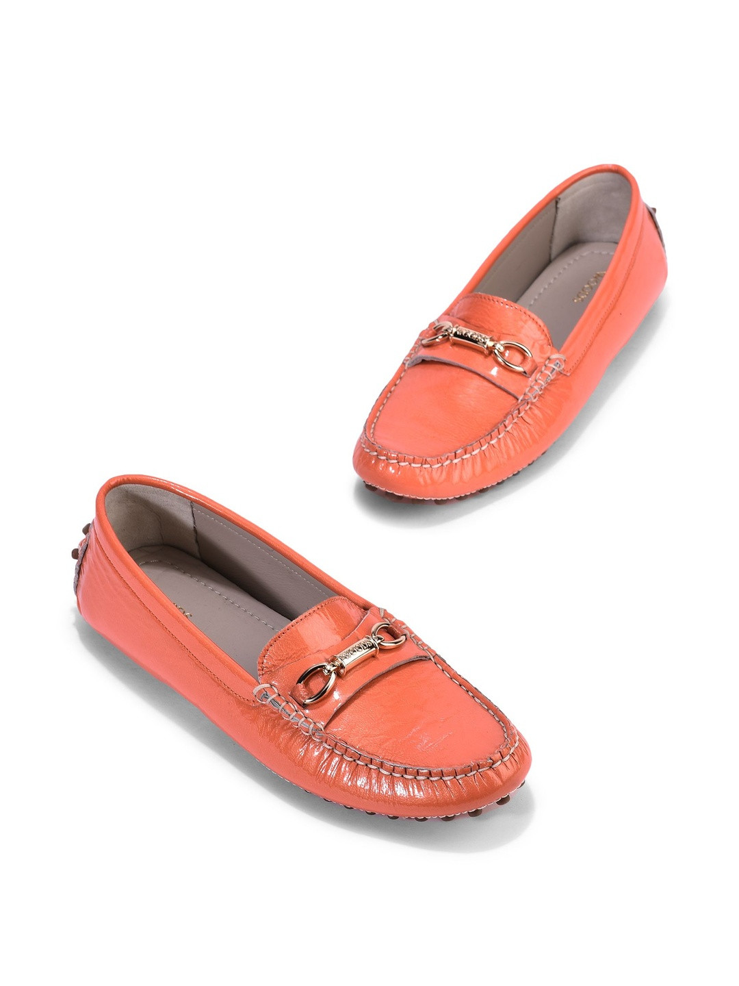 Woodland Women Leather Driving Shoes