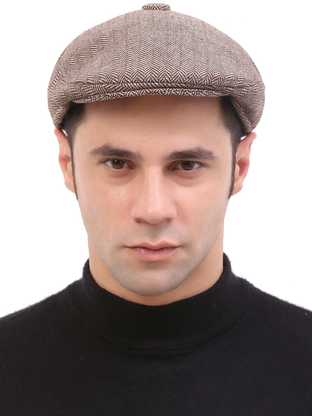 Moda Rapido Men Self Design Woollen Ascot Golf Cap