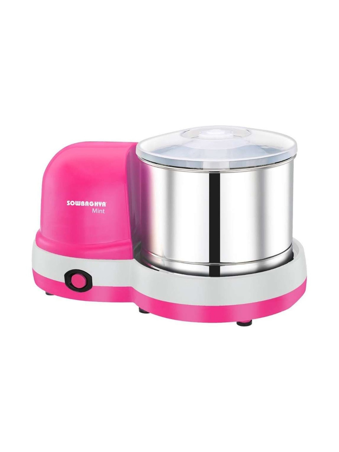 sowbhagya Pink Stainless Steel Wet Grinder-2 Ltr