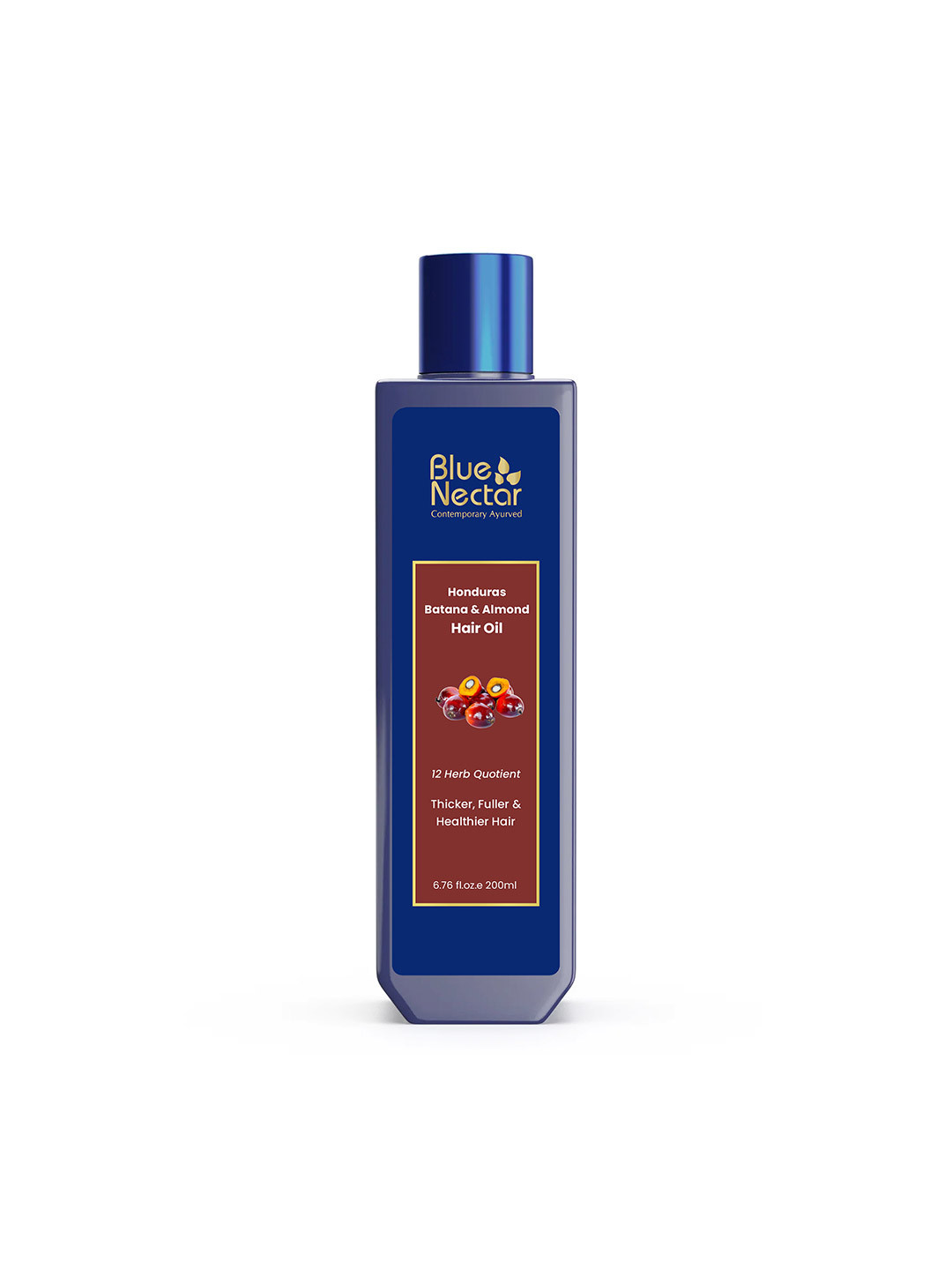 Blue Nectar Honduras Batana & Almond Oil For Thicker Hair - 200 ml