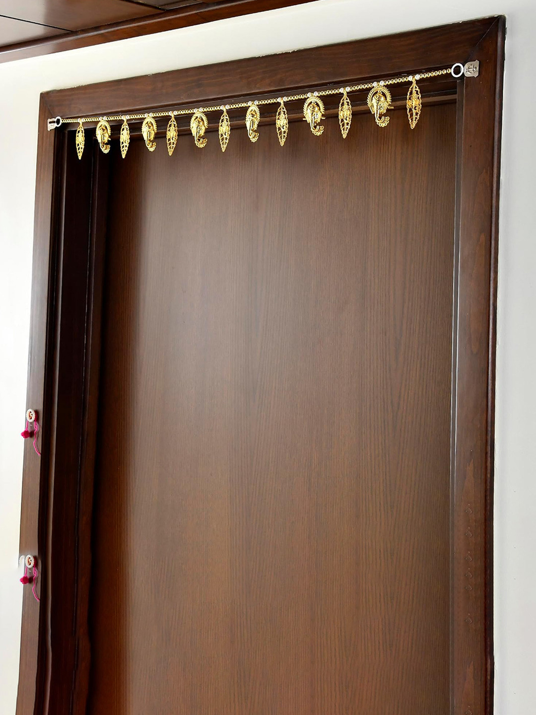 CraftVatika White Door  Toran Door Bandhanwar