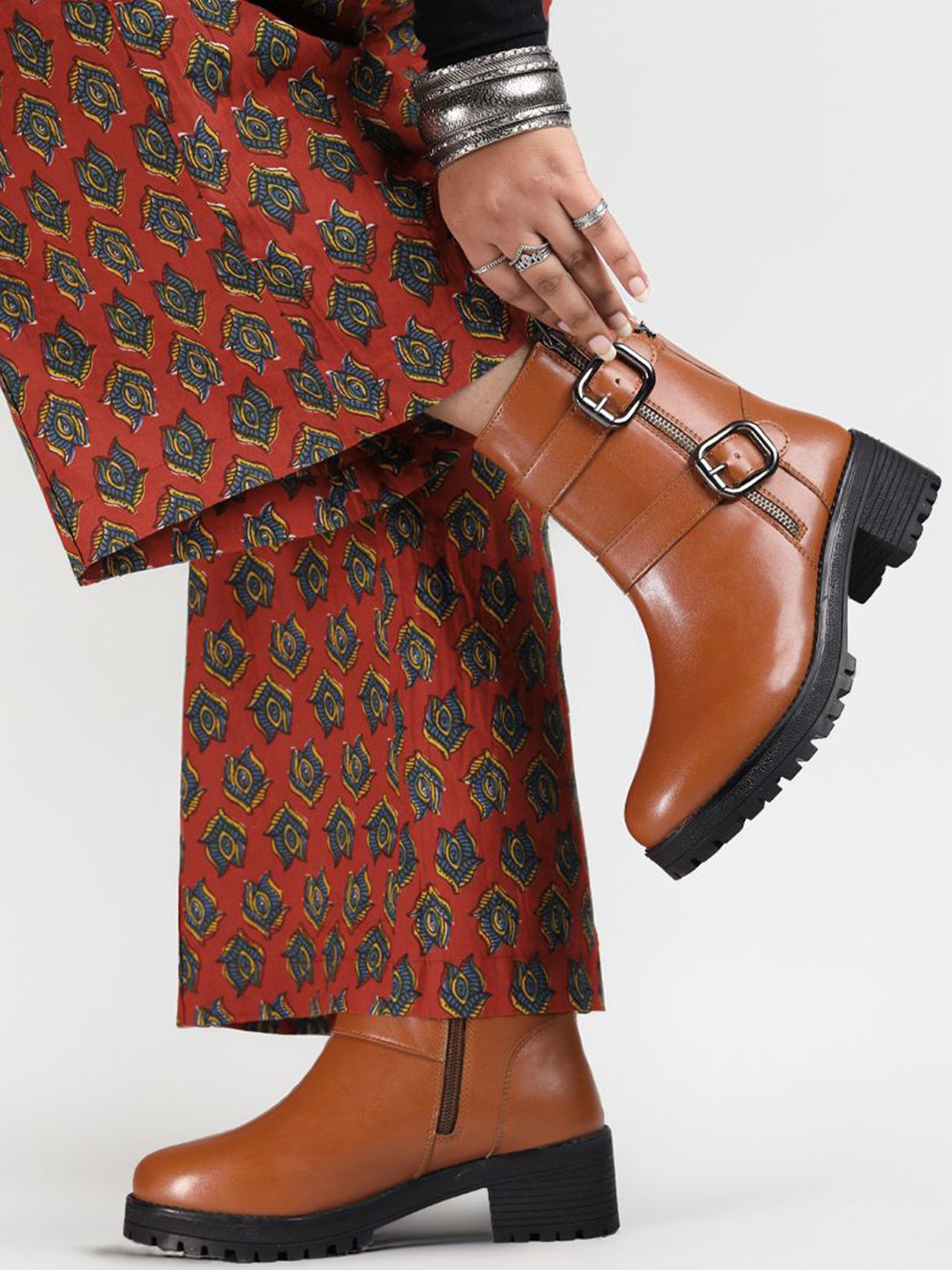 Monrow Stela Women Block-Heeled Boots