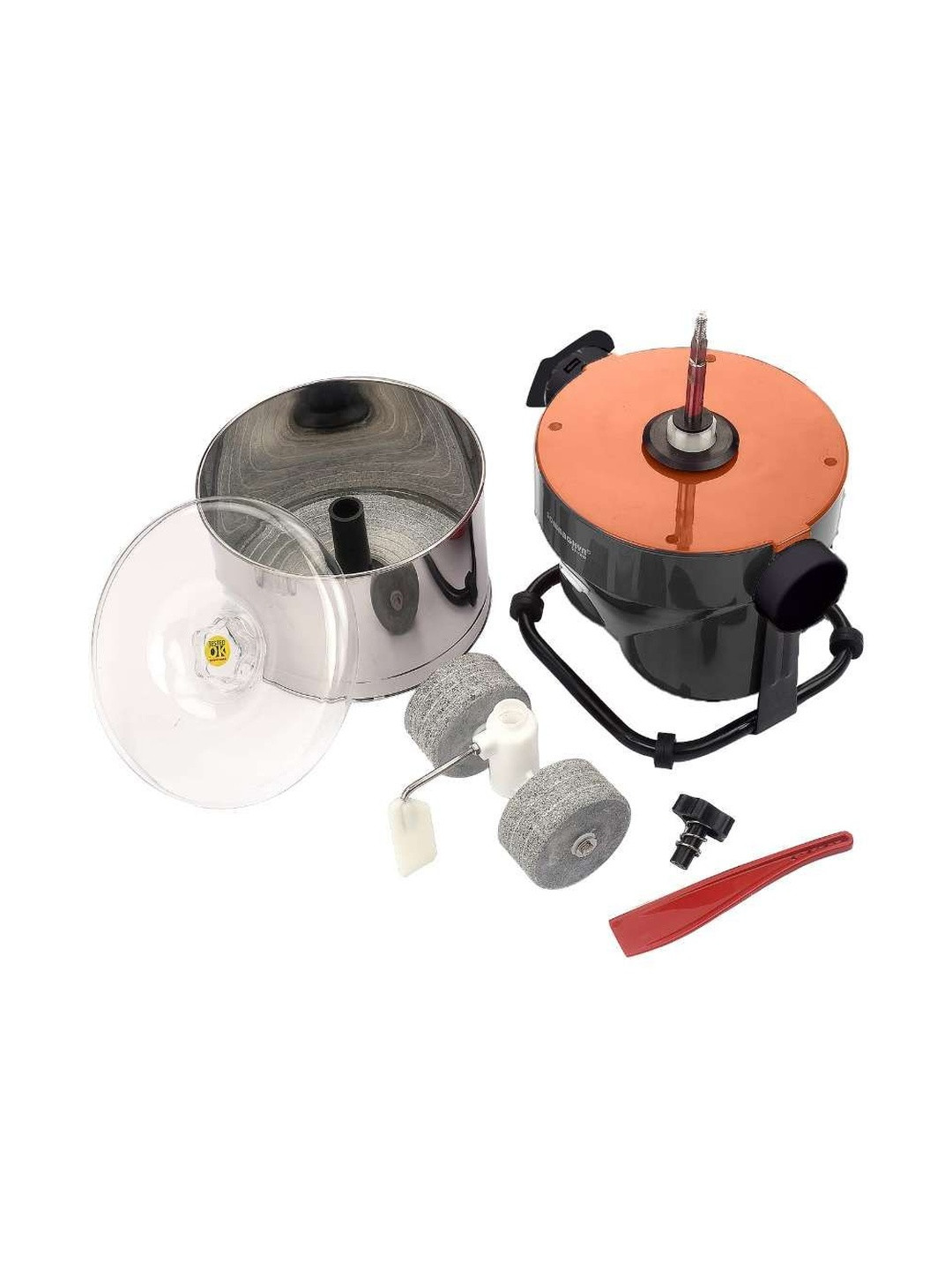 sowbhagya Grey Stainless Steel Wet Grinder-2 Ltr