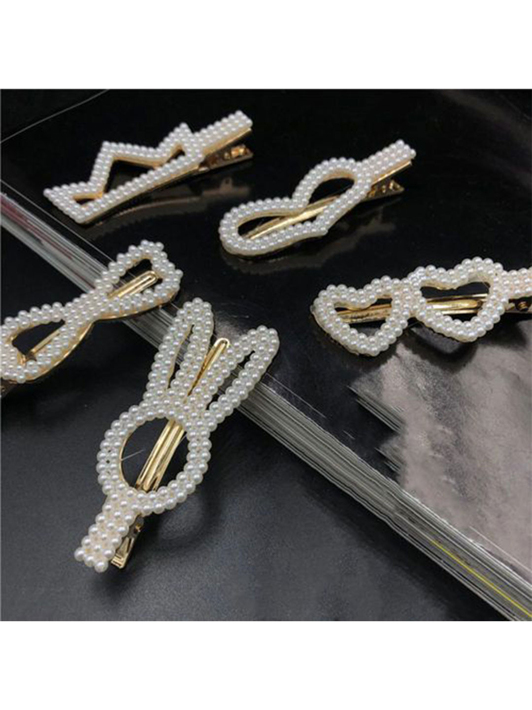 BARAKATH Girls 3 Pcs Barrette Claw Clip