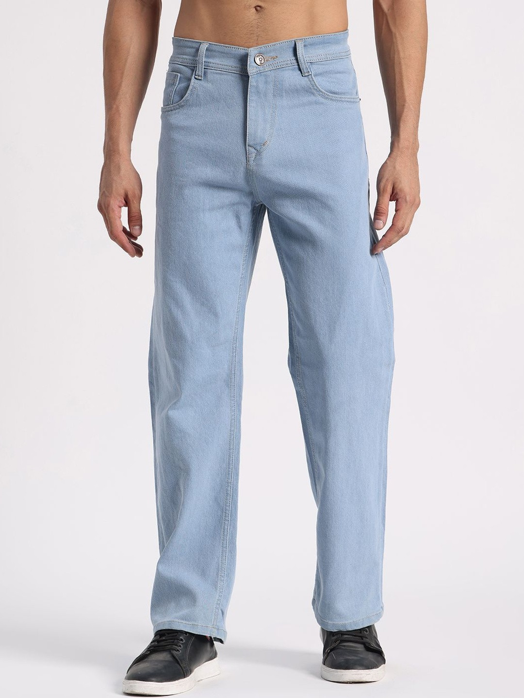 COY Men Comfort Relaxed Fit Mid-Rise Stretchable Jeans