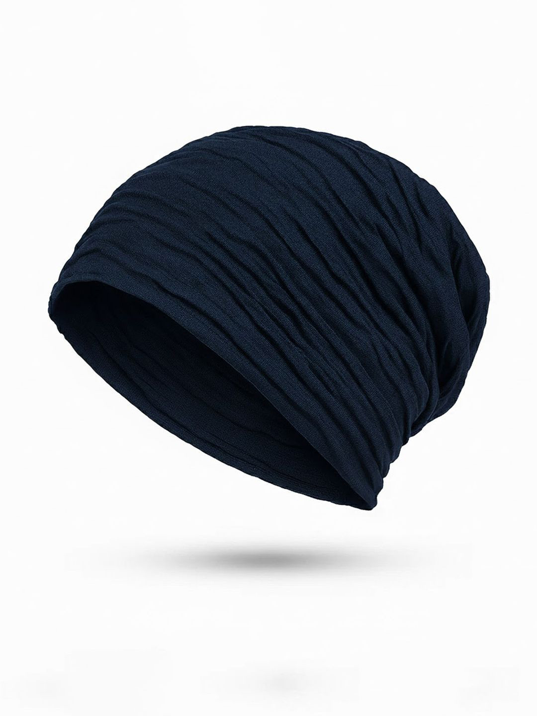 Wearslim Unisex Self Design Casual Beanie Cap