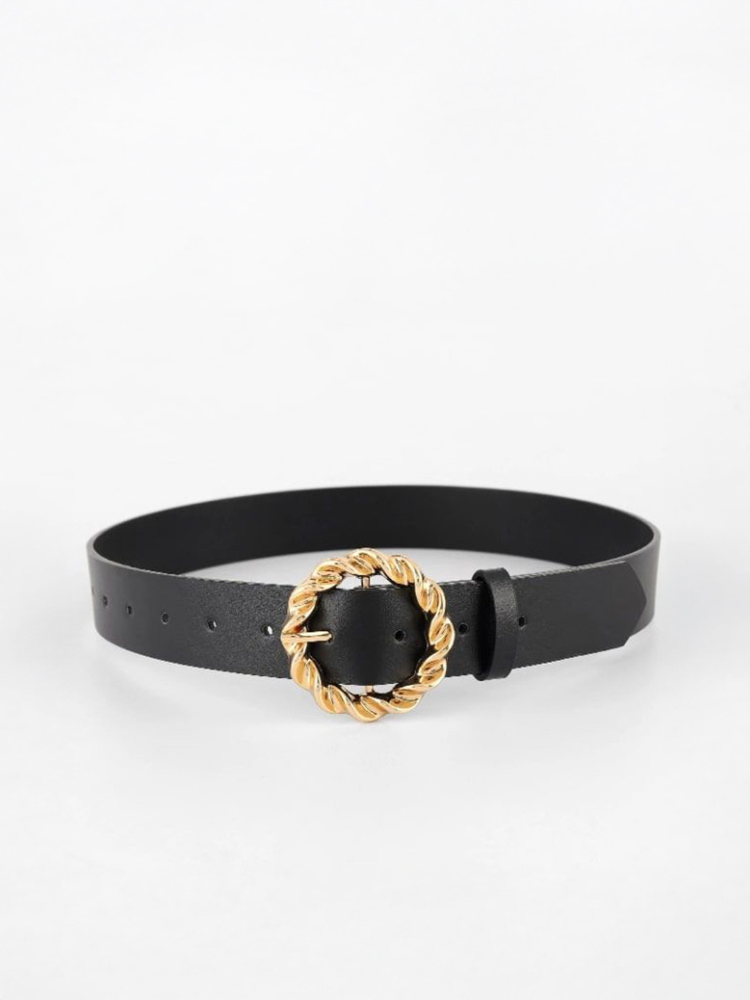 HAPANI FASHION Women Leather Fancy Belt with a Push Pin Closure