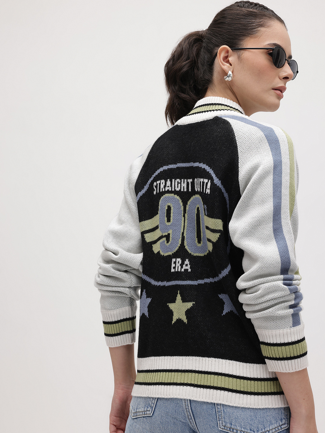 The Roadster Life Co. Typography Design Cardigan