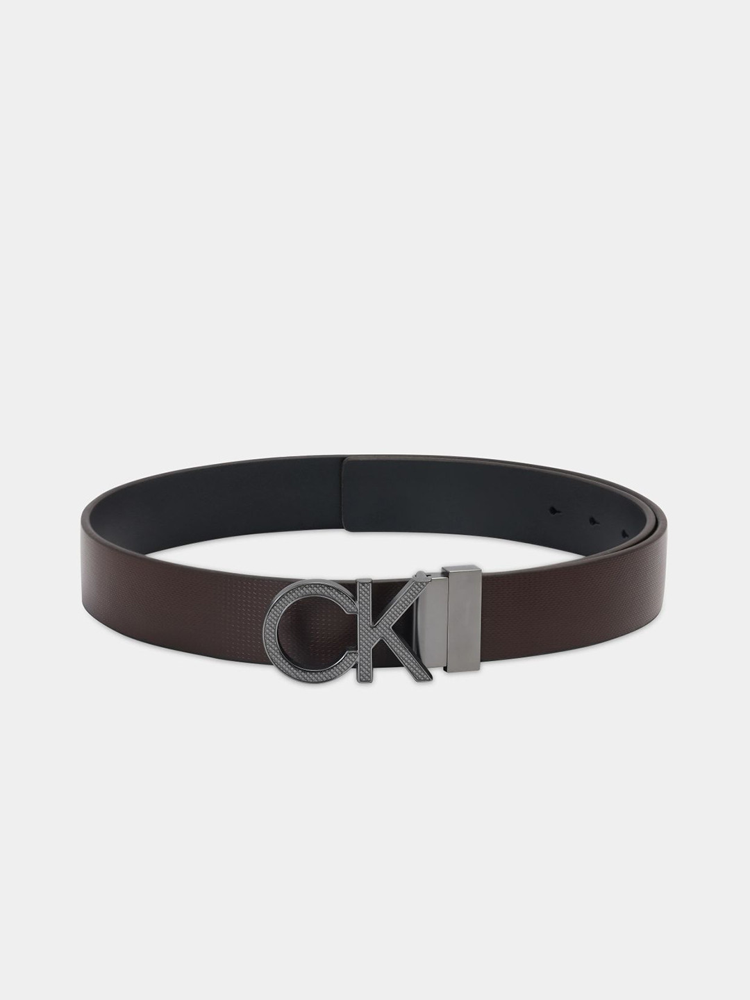 Calvin Klein Men Textured Classic Leather Belt