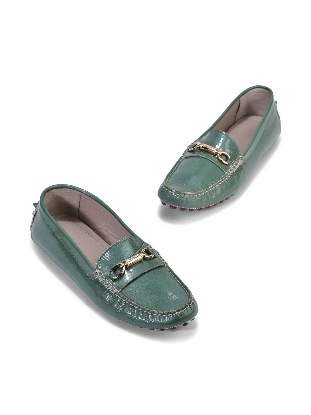 Woodland Women Leather Loafers