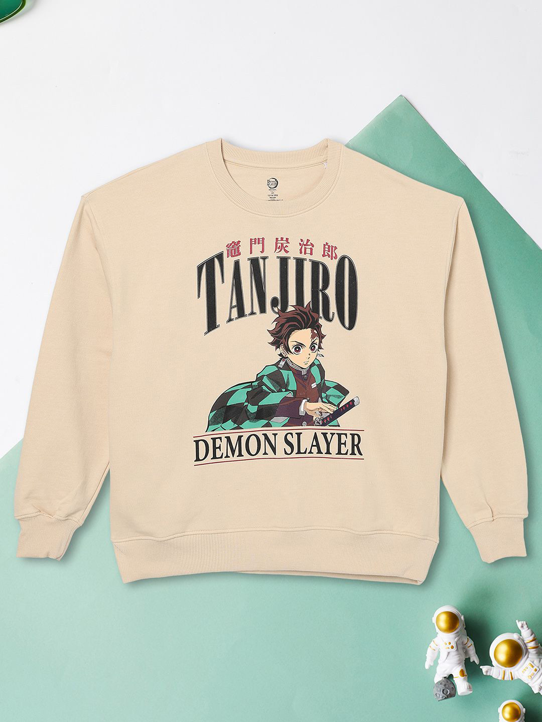 max Boys Anime Graphic Printed Sweatshirt