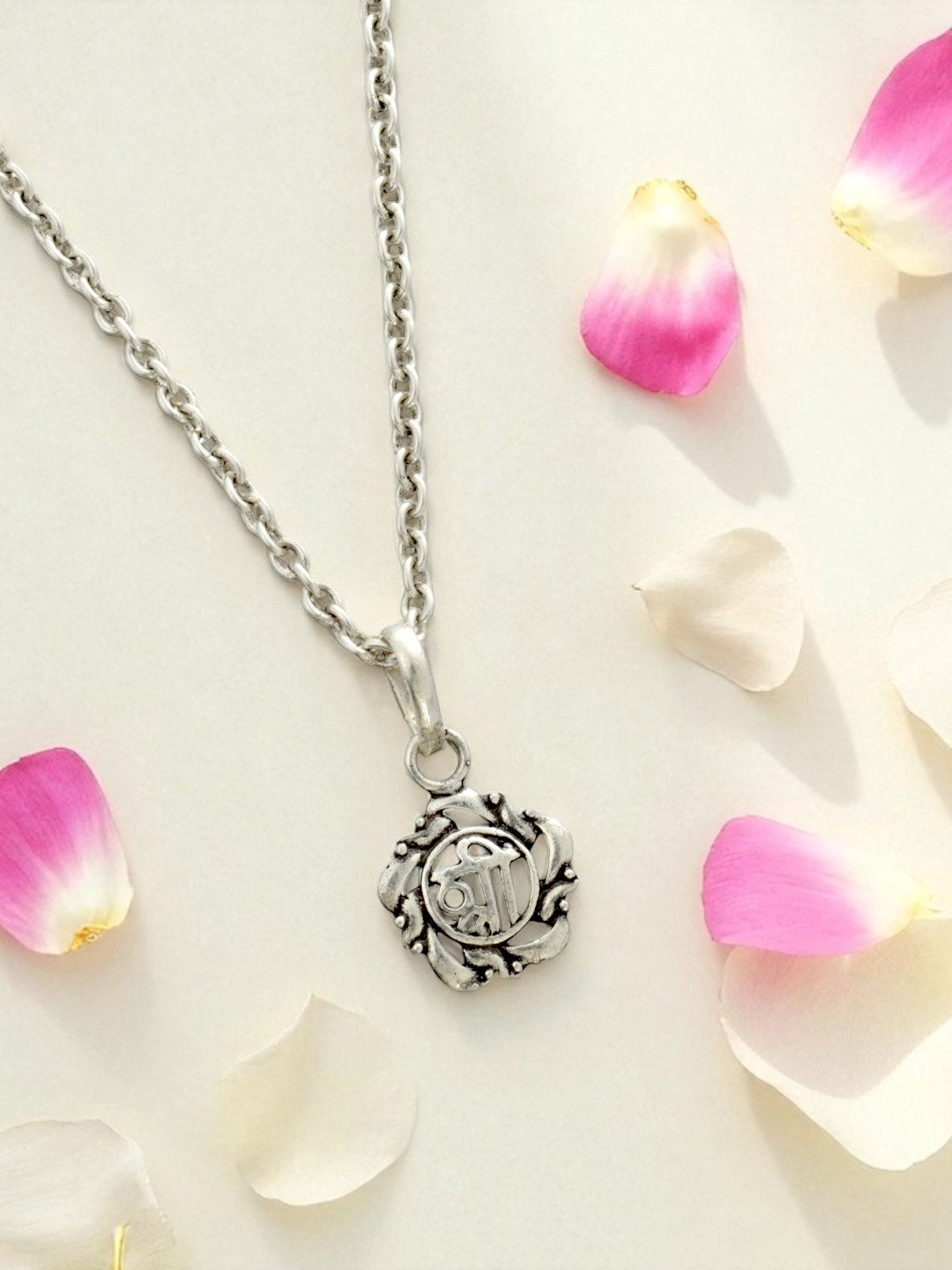 Azita 925 Sterling Silver Shree Pendant
